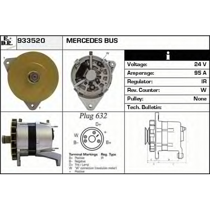 Foto Alternatore EDR 933520