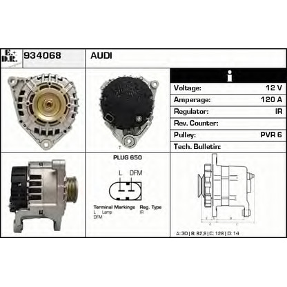 Foto Alternatore EDR 934068