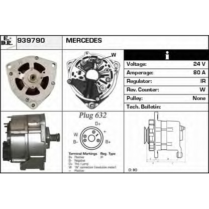 Photo Alternateur EDR 939790