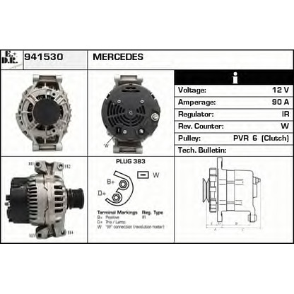 Foto Alternatore EDR 941530