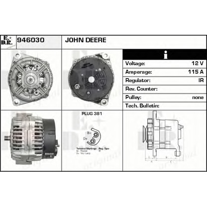 Photo Alternateur EDR 946030