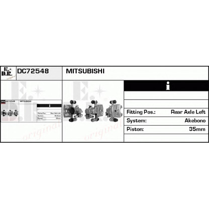 Foto Pinza de freno EDR DC72548