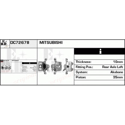 Foto Pinza de freno EDR DC72678