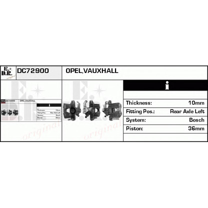 Foto Pinza freno EDR DC72900