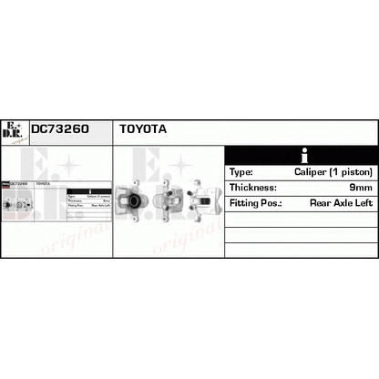 Foto Pinza de freno EDR DC73260