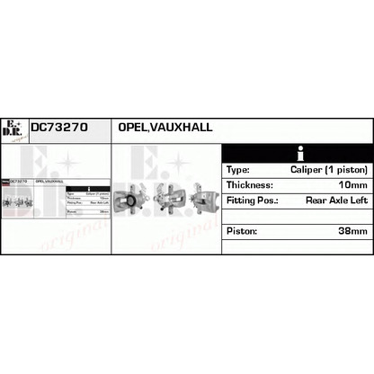 Foto Pinza freno EDR DC73270