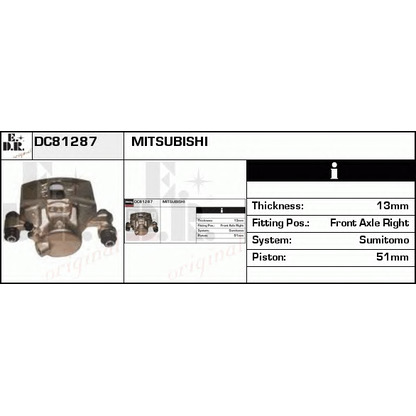 Foto Pinza freno EDR DC81287