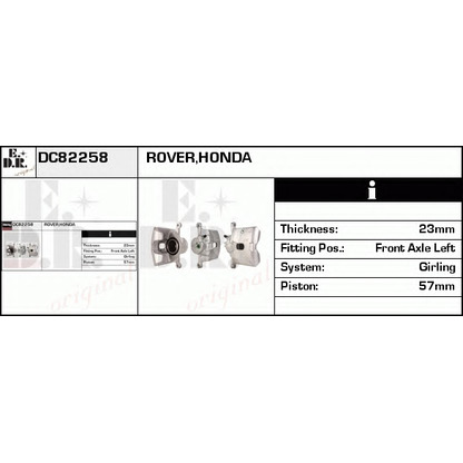 Foto Pinza de freno EDR DC82258