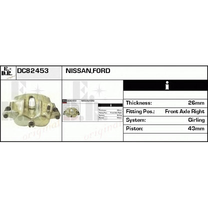 Foto Pinza de freno EDR DC82453