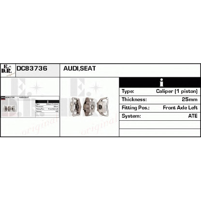 Foto Pinza de freno EDR DC83736