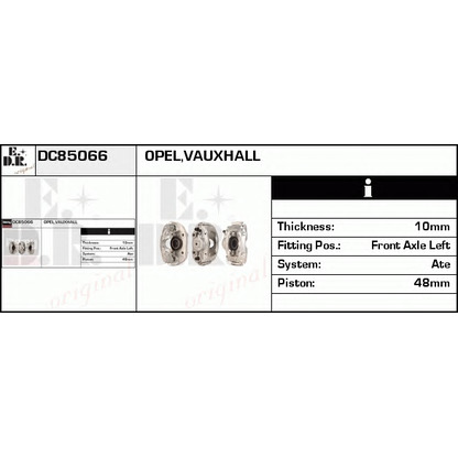 Foto Pinza de freno EDR DC85066