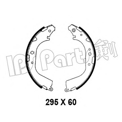 Foto Bremsbackensatz IPS Parts IBL4140