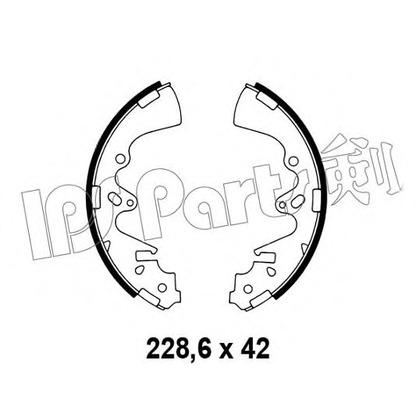 Photo Mâchoire de frein IPS Parts IBL4310