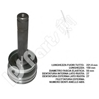 Foto Kit giunti, Semiasse IPS Parts ICJ10124