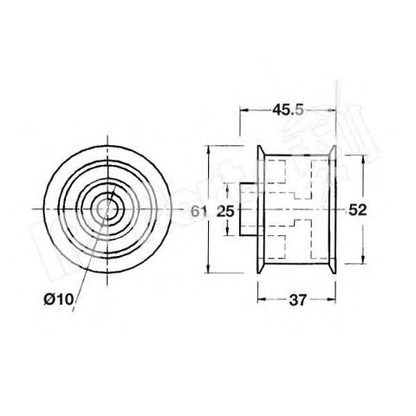 Foto Riemenspanner, Zahnriemen IPS Parts ITB6321