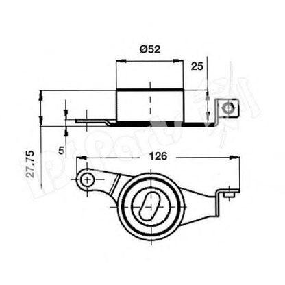 Zdjęcie Napinacz, pasek rozrządu IPS Parts ITB6339