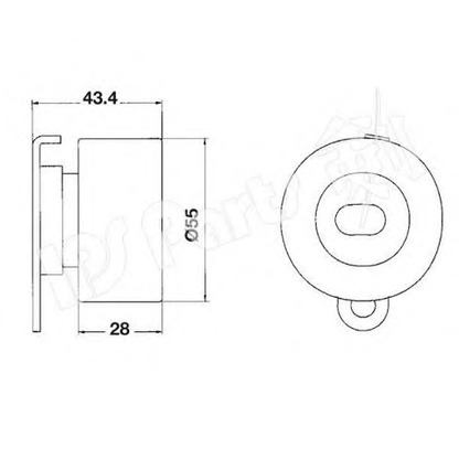 Foto Tendicinghia, Cinghia dentata IPS Parts ITB6401