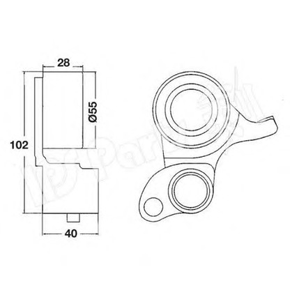 Zdjęcie Napinacz, pasek rozrządu IPS Parts ITB6416