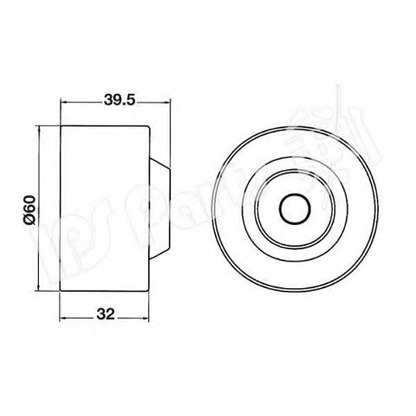 Foto Galoppino/Guidacinghia, Cinghia dentata IPS Parts ITB6513