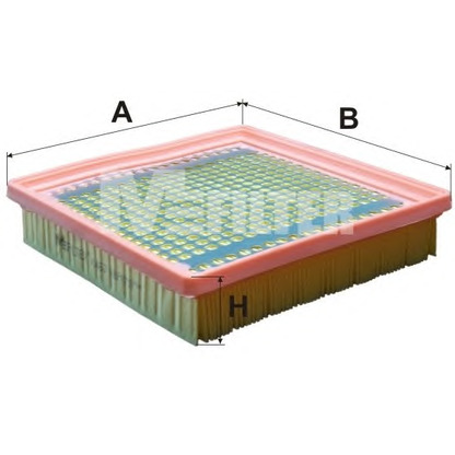 Фото Воздушный фильтр MFILTER K467