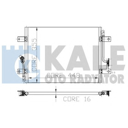 Foto Condensador, aire acondicionado KALE OTO RADYATÖR 125900