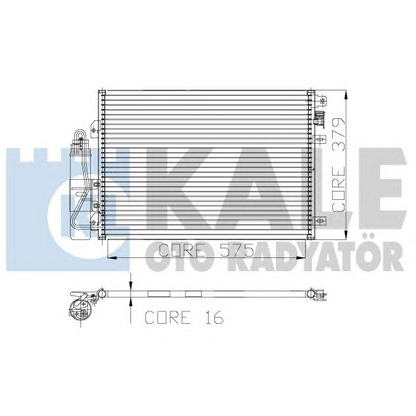 Foto Kondensator, Klimaanlage KALE OTO RADYATÖR 128200