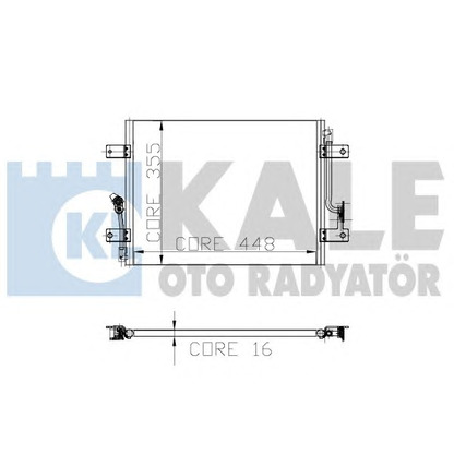 Фото Конденсатор, кондиционер KALE OTO RADYATÖR 152300