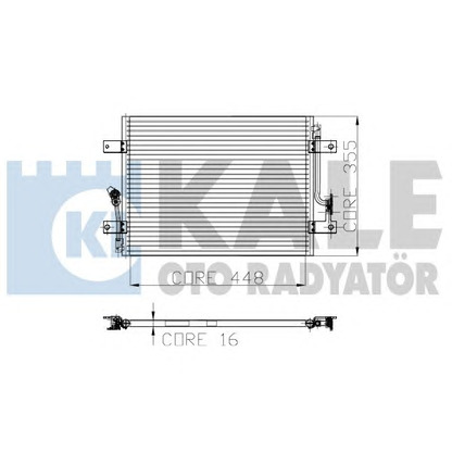 Photo Condenser, air conditioning KALE OTO RADYATÖR 153000