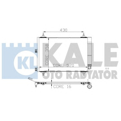 Foto Condensador, aire acondicionado KALE OTO RADYATÖR 242900