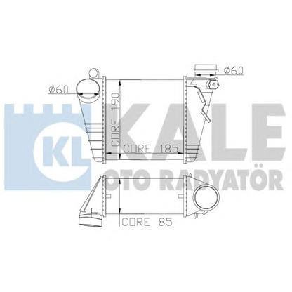 Foto Intercooler KALE OTO RADYATÖR 342000