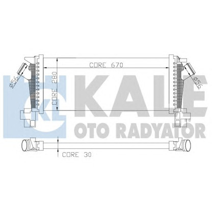 Foto Ladeluftkühler KALE OTO RADYATÖR 344700