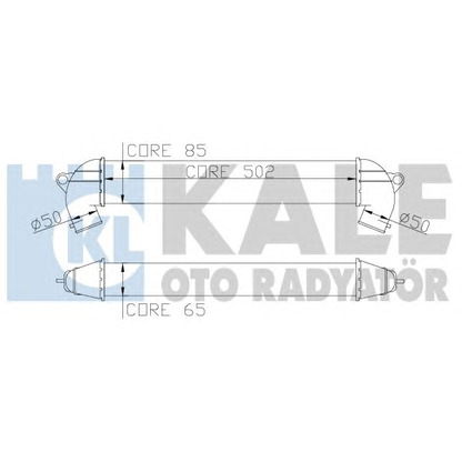 Photo Intercooler, charger KALE OTO RADYATÖR 346300