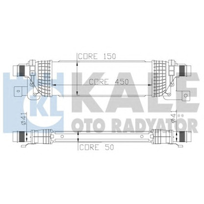 Photo Intercooler, charger KALE OTO RADYATÖR 346800