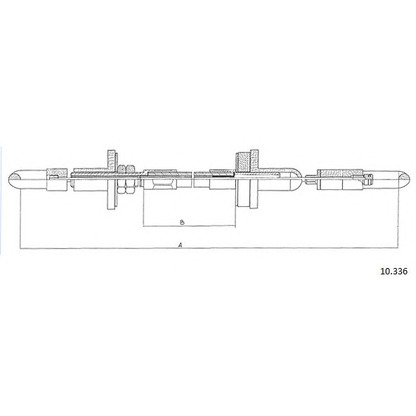 Photo Clutch Cable CABOR 10336