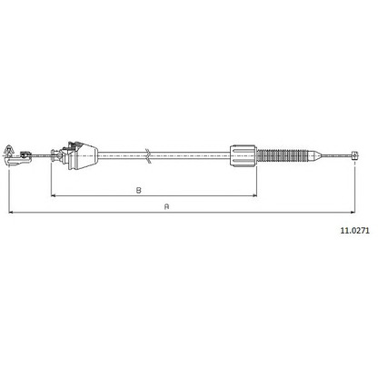 Foto Gaszug CABOR 110271