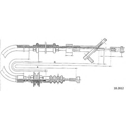 Photo Clutch Cable CABOR 182612