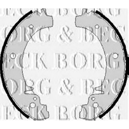 Foto Bremsbacke BORG & BECK BBS6075