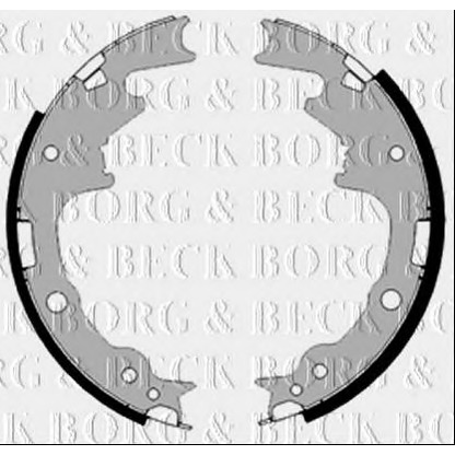 Foto Kit ganasce freno BORG & BECK BBS6472