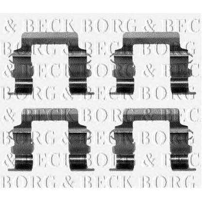 Photo Wheel Bearing Kit BORG & BECK BBK1099