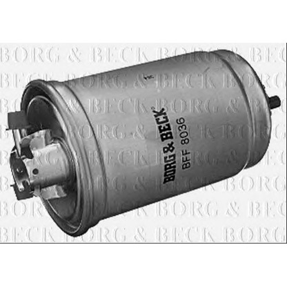 Foto Filtro combustible BORG & BECK BFF8036
