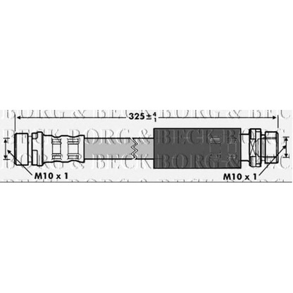 Foto Flessibile del freno BORG & BECK BBH6967