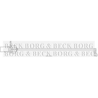 Фото Сигнализатор, износ тормозных колодок BORG & BECK BWL3062