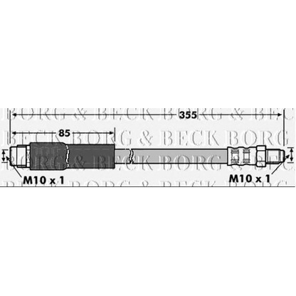 Photo Flexible de frein BORG & BECK BBH7098