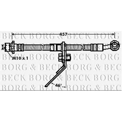 Photo Flexible de frein BORG & BECK BBH7435