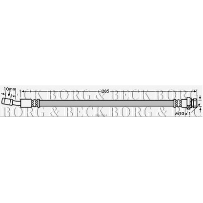 Photo Flexible de frein BORG & BECK BBH7614