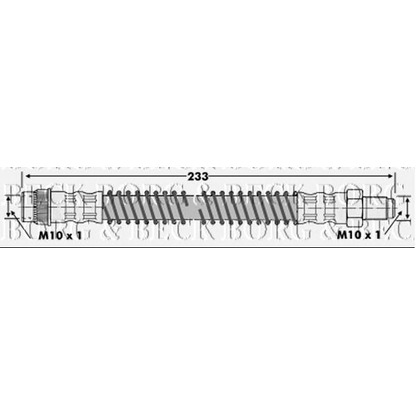 Photo Flexible de frein BORG & BECK BBH6277