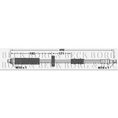 Photo Flexible de frein BORG & BECK BBH6774