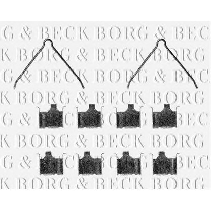 Photo Wheel Bearing Kit BORG & BECK BBK1081