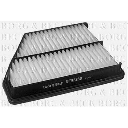 Photo Air Filter BORG & BECK BFA2288