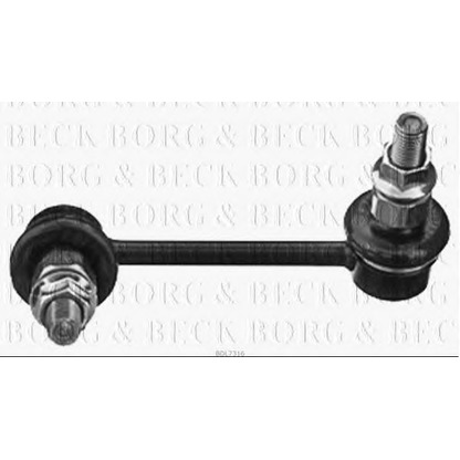 Photo Rod/Strut, stabiliser BORG & BECK BDL7316